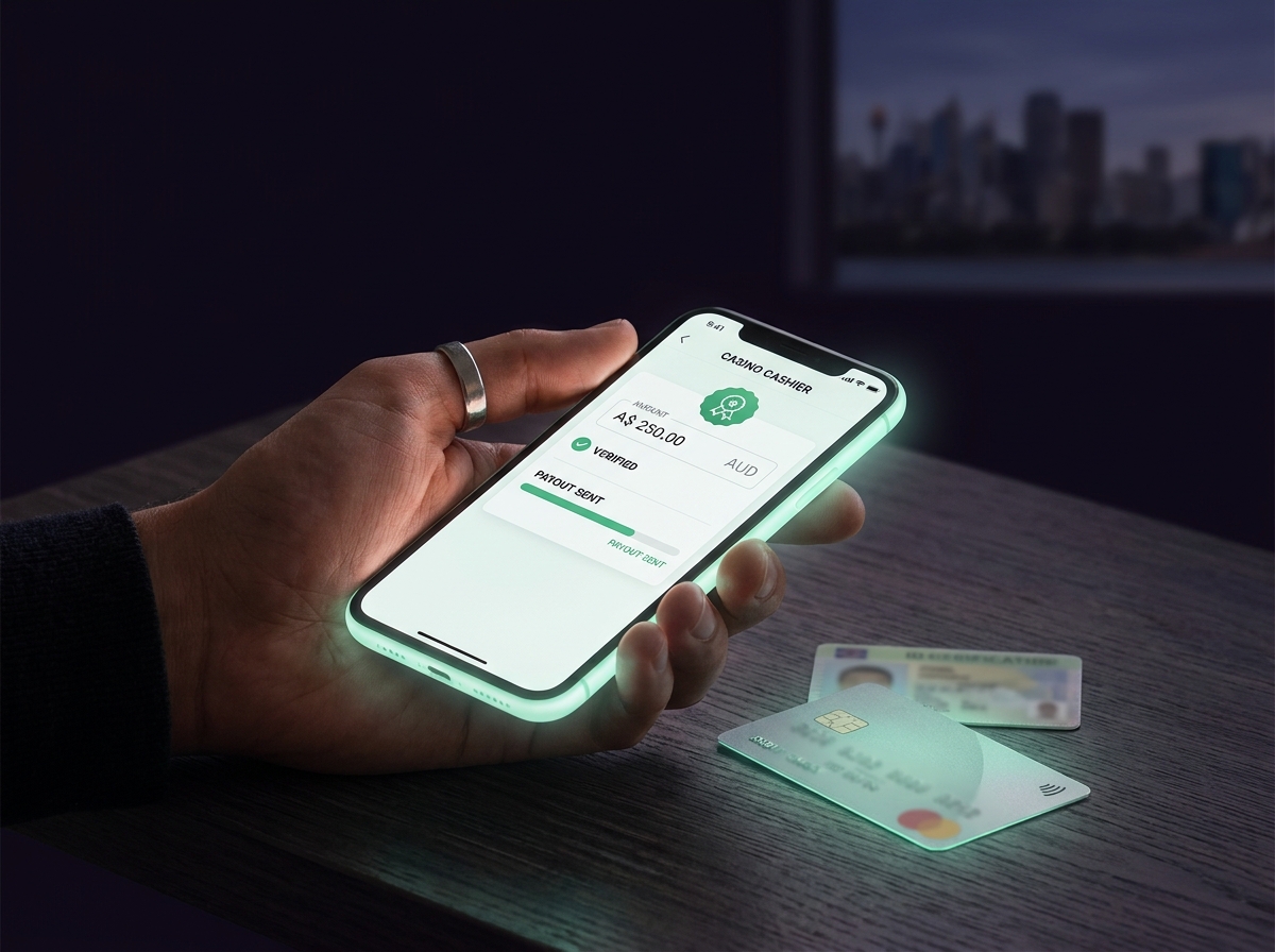 Winspirit casino withdrawal request with ID verification on a phone